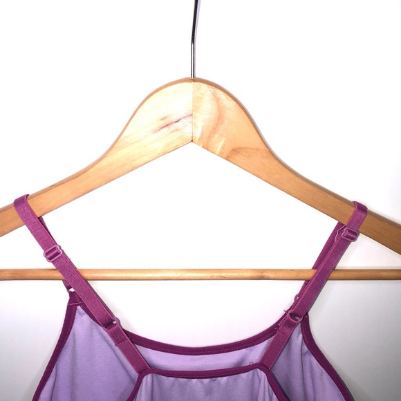 Patagonia Spaghetti Strap Purple Floral Tank Top - Picture 13 of 13